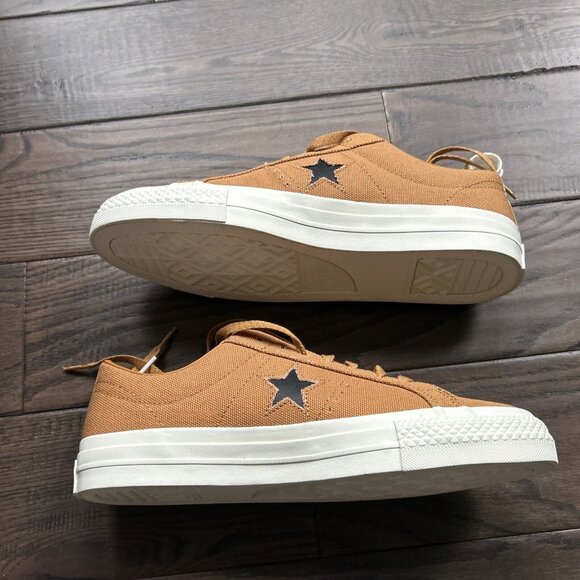 Converse CONS One Star Pro Ox Sneakers Men's Size 11 Raw Sugar/ Egret AO6805C - Picture 3 of 7